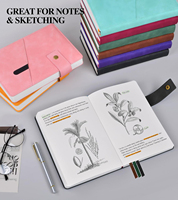 Carnet de notes personnalisé avec logo, journal A5 en cuir PU avec serrure, carnet A6 vintage avec mot de passe, organiseur avec stylo pour hommes et femmes