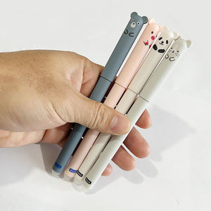 Bolígrafo de Gel borrable barato, bolígrafo de 0,5mm, Animal de dibujos animados, papelería para niños, regalo pequeño para estudiantes escolares - Product Image 3