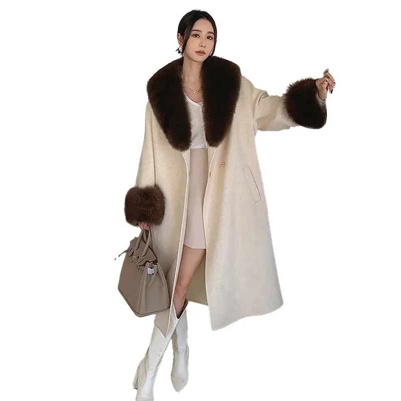 fur collar winter coat