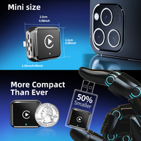 Grandnavi 3 en 1 Mini CarPlay sans fil, Android Auto, AirPlay, YouTube, Netflix, commande vocale, Google Maps pour CarPlay filaire, OME Car
