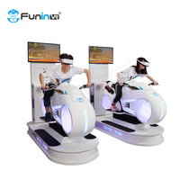 Parking de course Machine de jeu d'arcade moto voiture intelligente Vr cavalier course conduite parc de loisirs intérieur
