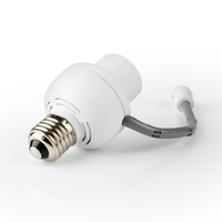 Support de lampe de capteur de lumière d'installation facile pour ampoule LED