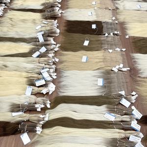 Fermeture en dentelle vietnamienne et extension frontale de cheveux humains texture naturelle droite et ondulée dentelle suisse HD - Product Image 5