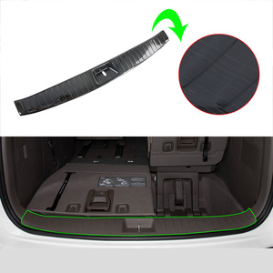Accesorios de coche, protector de parachoques de maletero trasero <span class=keywords><strong>interior</strong></span>, Protector de placa de alféizar de acero inoxidable, 1 Uds. para <span class=keywords><strong>KIA</strong></span> <span class=keywords><strong>Carnival</strong></span> 2020-2022 - Product Image 2