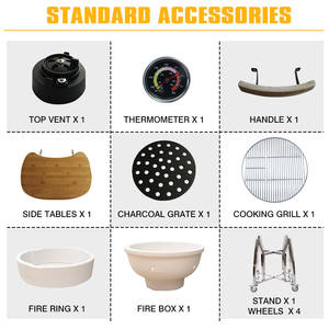 Fournitures de cuisine d'extérieur, <span class=keywords><strong>barbecue</strong></span>, grils en céramique OEM, grils à charbon de bois, foyer, machine à shawarma, <span class=keywords><strong>fumoir</strong></span>, <span class=keywords><strong>barbecue</strong></span> - Product Image 2