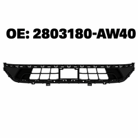 Nouvelle calandre inférieure de pare-chocs avant Changan CS55PLUS, référence OE 2803180-AW40, en PP haute résistance, noir mat, adaptable universellement, pièce de rechange automobile