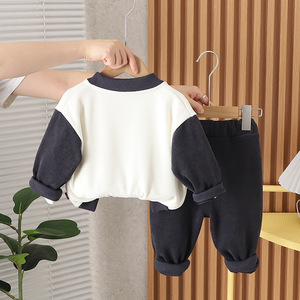 Nuevo diseño de dibujos animados 3 piezas conjunto a granel musulmán niños ropa liquidación - Product Image 5