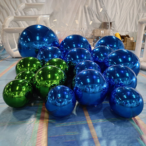 Quả bóng bơm hơi trang trí sự kiện lớn trang trí PVC nổi Sphere gương bóng disco Shinny <span class=keywords><strong>Inflatable</strong></span> gương bóng - Product Image 6