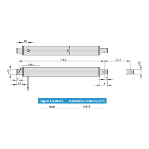 प्राइमओपल माइक्रो ट्यूबलर रैखिक एक्ट्यूएटर 150n 12v 24 dc उच्च परिशुद्धता इनलाइन एक्टोरेटर ip65 वाटरप्रूफ - Product Image 5