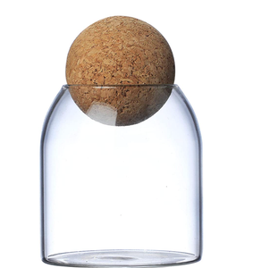 AVERTAN ผู้ผลิตขายส่ง Cork คุณภาพสูง Jar ฝาปิด Airtight Cork สำหรับจัดเก็บ Jar แก้ว Jar กว้างปากคอนเทนเนอร์ Cork <span class=keywords><strong>Custo</strong></span> - Product Image 3