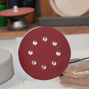 OEM Nhôm Oxit 125Mm 150Mm 5 Inch Vòng Cát Mài Mòn Giấy Móc Vòng Nhựa Liên Kết Đại <span class=keywords><strong>L</strong></span>ý Cho Máy Xay Phim Ủng Hộ Không Có <span class=keywords><strong>L</strong></span>ỗ - Product Image 4