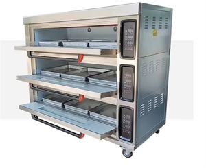 <span class=keywords><strong>Four</strong></span> à pizza et <span class=keywords><strong>pain</strong></span> <span class=keywords><strong>professionnel</strong></span> à convection 380V, idéal pour boulangeries et restaurants, pour la cuisson de farine, maïs, lait et noix. - Product Image 6