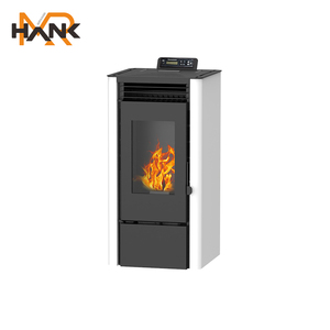 Psc9a 9KW thiết kế hiện đại chèn PELLET bếp giá rẻ thép treo tường lò sưởi lò sưởi gỗ đốt cháy trong nhà sử dụng trang trí - Product Image 2
