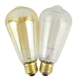 Lampe vintage <span class=keywords><strong>E27</strong></span>/E14, <span class=keywords><strong>ampoule</strong></span> décorative Edison 110V/220V, <span class=keywords><strong>ampoule</strong></span> pour la décoration de la maison/chambre/salon, 40W/60W, <span class=keywords><strong>ampoule</strong></span> à incandescence - Product Image 2