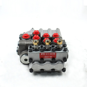 Válvula de control direccional multidireccional Weituo Hydraulics Mp80 de alto flujo, distribuidor de aceite hidráulico para plataformas de perforación minera - Product Image 1