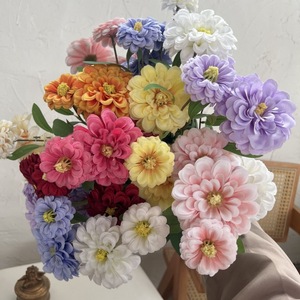 <b>Artificial</b> Flowers Long <b>Stemmed</b> Chrysanthemum Silk Flower 30cm-100cm For Home Wedding Decor - Product Image 1