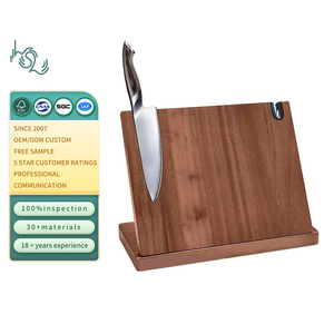 Chuyên Nghiệp Tùy chỉnh-Thực hiện Công Cụ Chủ Tre Từ Gỗ Dao Khối Lưu Trữ Chủ Cho Đầu Bếp Dao - Product Image 1