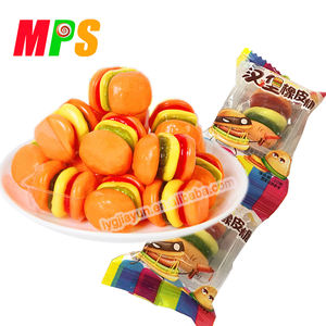 Série populaire de bonbons gélifiés verticaux en sachet, saveurs Pizza <span class=keywords><strong>Burger</strong></span> Sandwich Hot-dog - Product Image 2