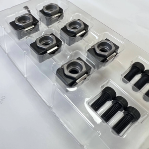 Étau TEBAK <span class=keywords><strong>M8</strong></span> à tête hexagonale, mini-étau de serrage, outil de fixation, outil à cale modulaire pour pièces mécaniques, étau pour machine CNC - Product Image 3