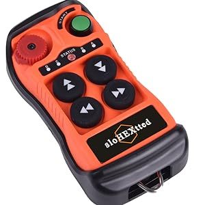 Slohextted 12-24V 2ช่องอุตสาหกรรมเครนไร้สายรีโมทคอนโทรลสำหรับยกโซ่ไฟฟ้า - Product Image 3