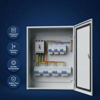 Caja de Control y Distribución Industrial Profesional Wanbo-177 con Protección de Circuito Integrado