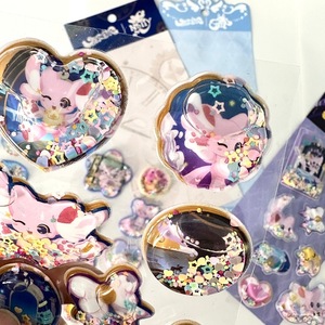 สติกเกอร์ 3 มิติ แจ็คแอนด์ซันนี่ สำหรับเด็กผู้หญิง ตกแต่งด้วย PVC กลิตเตอร์วิบวับ น่ารัก สติกเกอร์กันน้ำ ของขวัญส่งเสริมการขาย รางวัล - Product Image 4