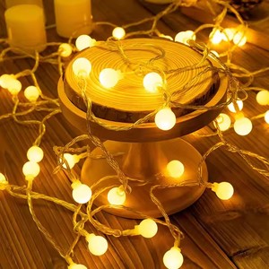 Bóng ánh sáng chuỗi LED Đèn lồng chuỗi giáng sinh trang trí đèn lồng nhỏ Led Bóng đèn trang trí nội thất chiếu sáng - Product Image 1