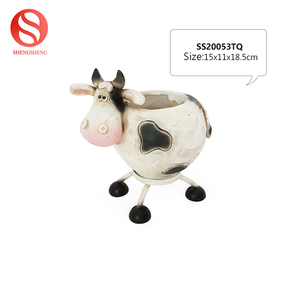Usine <span class=keywords><strong>pas</strong></span> <span class=keywords><strong>cher</strong></span> en gros peint à la main dessin animé résine bleu <span class=keywords><strong>petit</strong></span> oiseau planteur <span class=keywords><strong>pot</strong></span> <span class=keywords><strong>de</strong></span> <span class=keywords><strong>fleur</strong></span> - Product Image 4