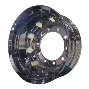 جنوط عجلات شاحنة من الألومنيوم المطروق مقاس 22.5*13 رائجة البيع للشاحنات والمقطورات - Product Image 3