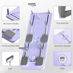 2025 5in1 Multi-Purpose Foldable Pilates Reformer Pilates <b>Board</b> AB Roller <b>Wheel</b> for Home Pilates Sliding <b>Board</b> - Product Image 4