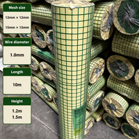 Rouleau de grillage soudé robuste de 48 pouces de hauteur, 100 pieds de long, calibre 19-23, avec des trous de 1/2 pouce, pour l'agriculture