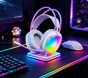 <span class=keywords><strong>Casque</strong></span> de jeu OEM Lecoo HT410 RGB avec son surround <span class=keywords><strong>virtuel</strong></span> 7.1, <span class=keywords><strong>casque</strong></span> USB avec micro <span class=keywords><strong>pour</strong></span> les joueurs de <span class=keywords><strong>jeux</strong></span> FPS et les utilisateurs d'ordinateurs - Product Image 6