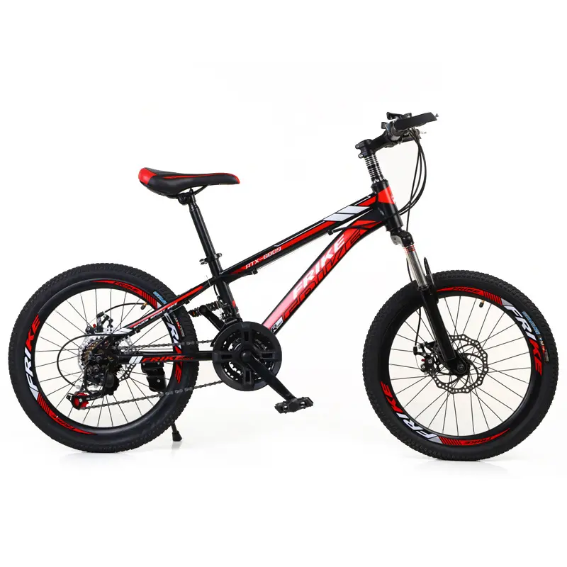 Children's mountain bike 20 "24" disc brake shock absorption speed change race car for boys and girls