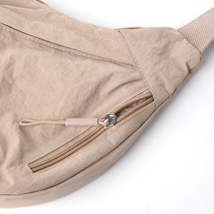 Thiết Kế Phong Cách Lưỡi Liềm Crossbody Túi Tái Chế Bánh Bao Túi Rộng Rãi Hobo Cho Phụ Nữ Người Đàn Ông Đi Du Lịch Hàng Ngày Sling Vai Túi Tùy Chỉnh - Product Image 4