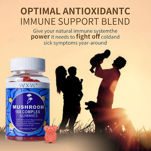 Gomitas de setas de alta calidad Aumentan la energía Colágeno gomoso Vitamina Suplementos herbales Caramelo - Product Image 3