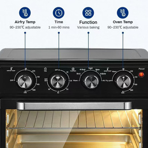 Hot Sale Oil-Free Square Digital Control 25L Air Fryer Multi-Function Fast Cooking Baking & Roast for Home Use Oil-free Air - Product Image 3