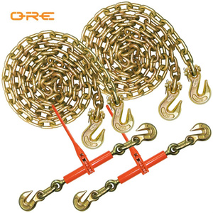 1/4 "5/16" 3/8 "8mm G70 G80 rèn hợp kim mạ kẽm lashing vàng vàng đen nặng kéo kéo chuỗi - Product Image 6