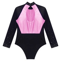 6-16 enfants Dancewear moderne enfants scène danse Costume Performance porter filles patinage artistique gymnastique vêtements