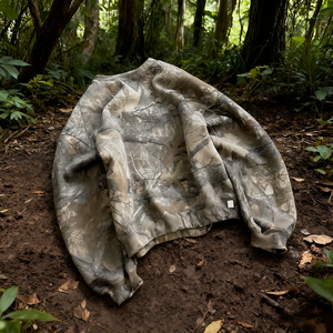 OEM Tùy Chỉnh Áo Thun Boxy 100% Cotton Dtg In Cổ Điển Ngụy Trang Áo Bất Tree Nặng Săn Bắn Áo Cho Nam Giới - Product Image 3