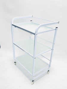 Chariot de Salon de Beauté Grande Taille en Verre de Haute Qualité pour Équipement et Outils de Beauté - Vente Chaude - Product Image 1