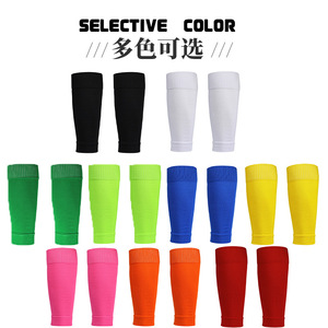 Vente en gros Logo personnalisé Respirant Personnalisé Athlétique Respirant <span class=keywords><strong>Compression</strong></span> Footless Hommes Football Football Jambe Manches Chaussettes - Product Image 3