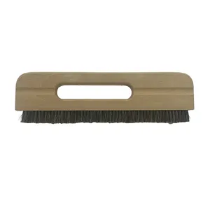 Specially Used To Paste Wallpaper Gap Cleaning Brush Painting Wall Cloth Brushes Wooden Handle Horse Hair Bristle Brush