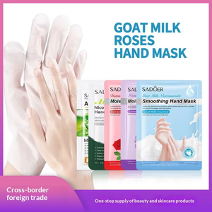 Masker lembaran tangan buah organik dengan vitamin C & asam hialuronat Pelembab & aroma alami untuk menghilangkan kulit mati - Product Image 4