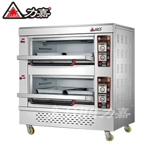 Hot Sale Commercial K266 Table Top 1-Layer 2-Tray Oven Manufacturers Bakeries Outdoor Gas Oven