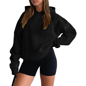 Sweat à capuche long et ample pour femme, très demandé, doublé polaire épais, chaud pour l'hiver, décontracté, confortable et élégant - Product Image 4
