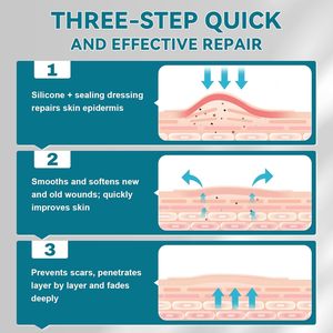 Bande adhésive en silicone pour cicatrices chirurgicales, couvre-cicatrices chéloïdes pour le visage, bandes post-césarienne, crème anti-rides, gel de nuit pour les lèvres, hydrocolloïde - Product Image 4