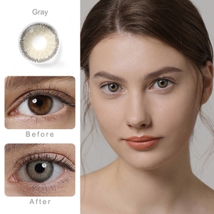 Livraison gratuite lentilles de contact annuelles souples pour les yeux bleus Freshgo lentilles de contact de couleur premium contacts oculaires puissants - Product Image 3