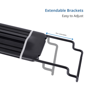 Gako IPL-120 Dimbare Led <span class=keywords><strong>Aquarium</strong></span> Verlichting Met Timer Aluminium Behuizing <span class=keywords><strong>Aquarium</strong></span> Licht Met Verstelbare Beugels - Product Image 4
