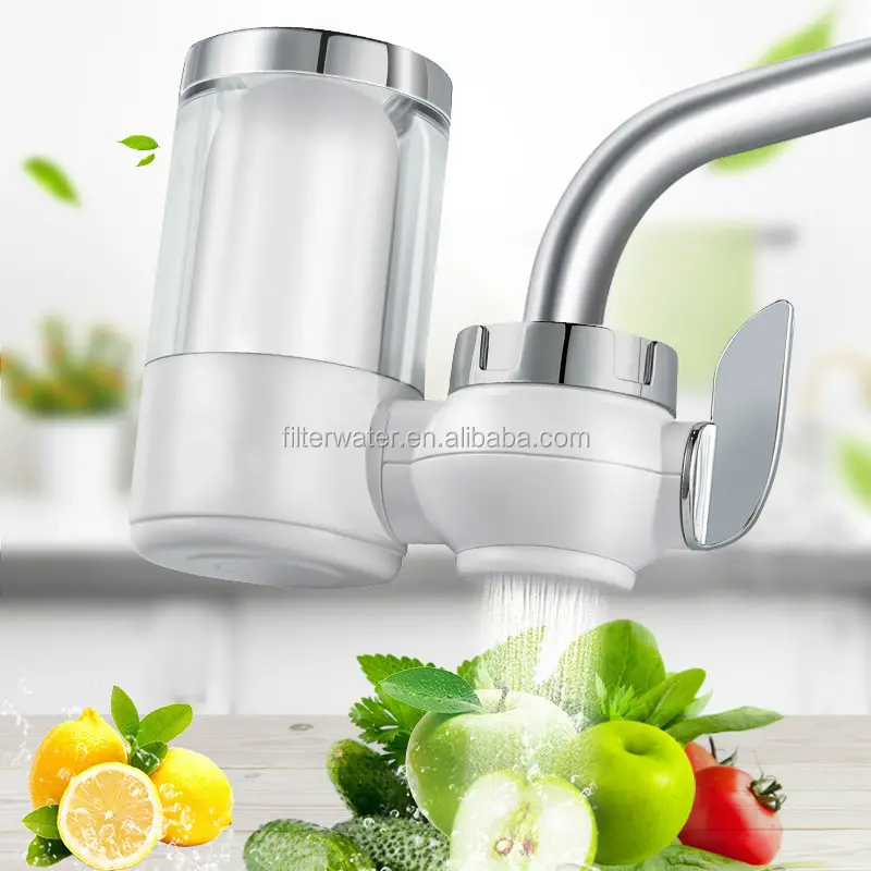 2022 nouveau Design Simple breveté robinets de cuisine en plastique 4 étapes robinet purificateur d'eau filtre