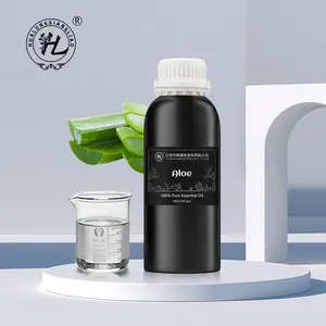 Usine en vrac d'huile essentielle pressée à froid HL entièrement naturelle, 1kg d'huile d'aloe vera biologique 100 pure pour la croissance des cheveux | Qualité thérapeutique